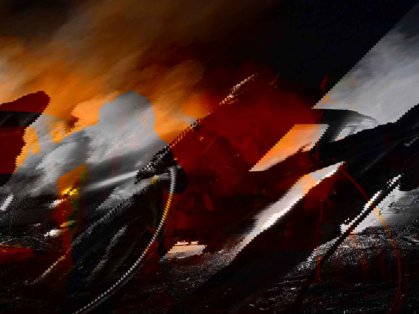 שריפת הרכבים