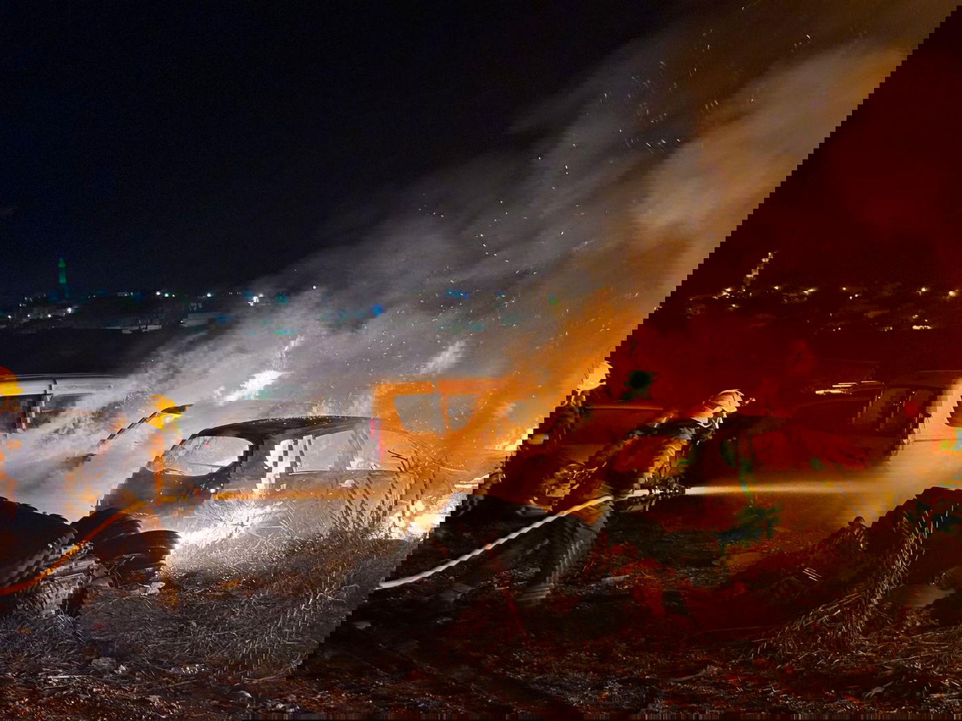 שריפת הרכבים