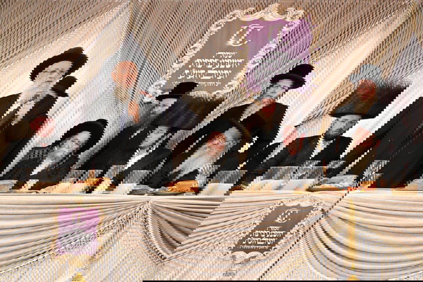 סיון הש"ס וש"ב לחתן חיים שלום ביכלר, בישיבת ערלוי