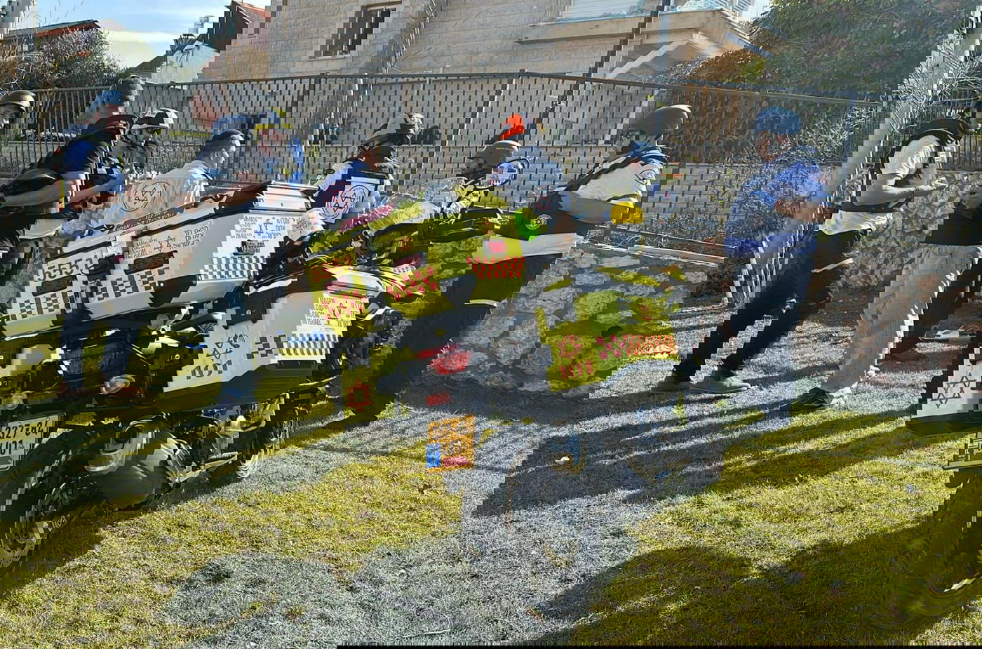 זירת הפגיעה הישירה בנהריה