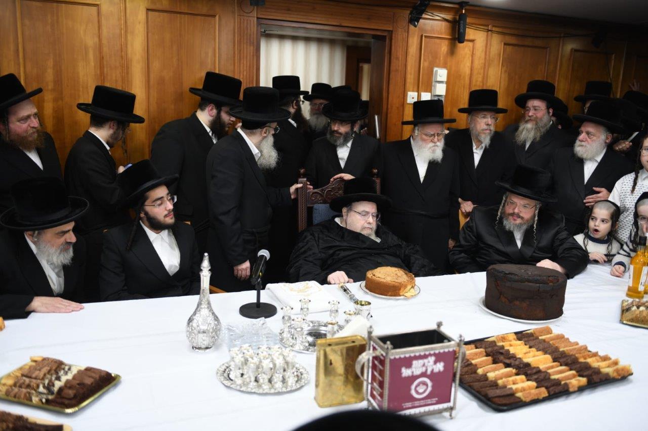 שמחת הווארט לנכדת האדמו"ר מבעלזא