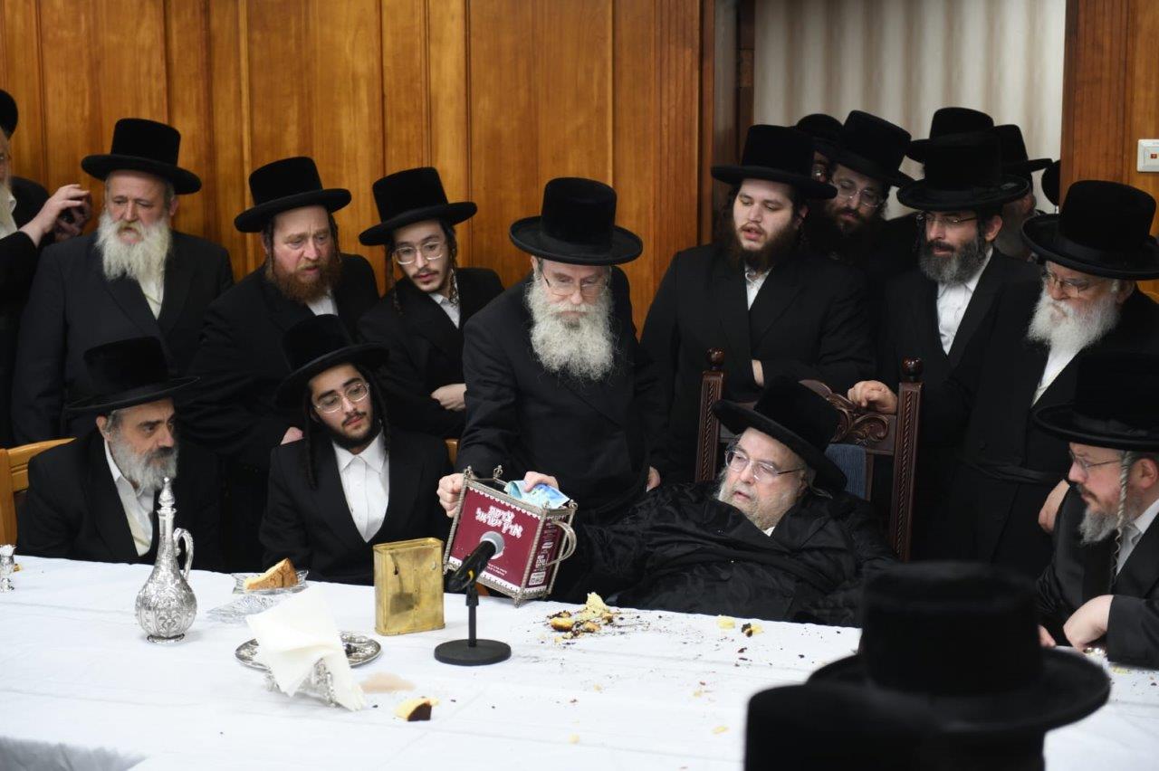 שמחת הווארט לנכדת האדמו"ר מבעלזא