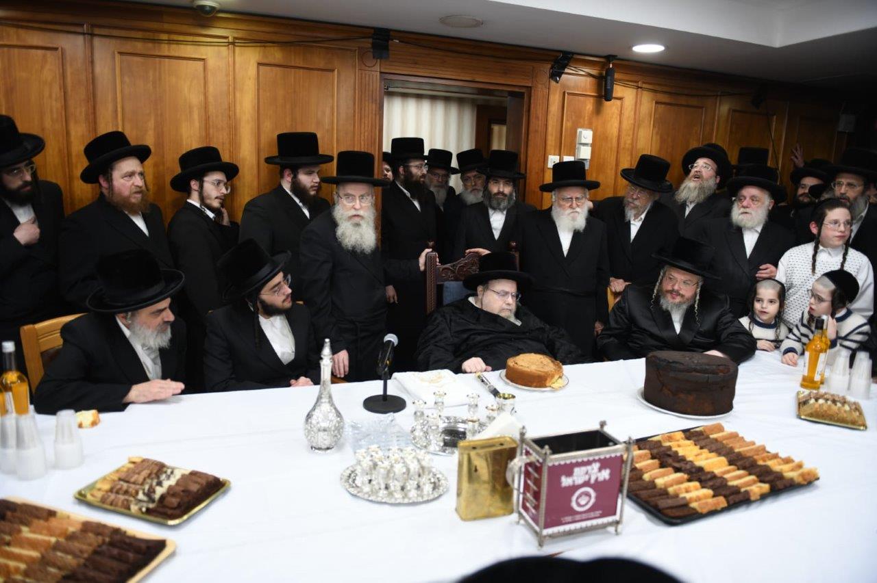 שמחת הווארט לנכדת האדמו"ר מבעלזא