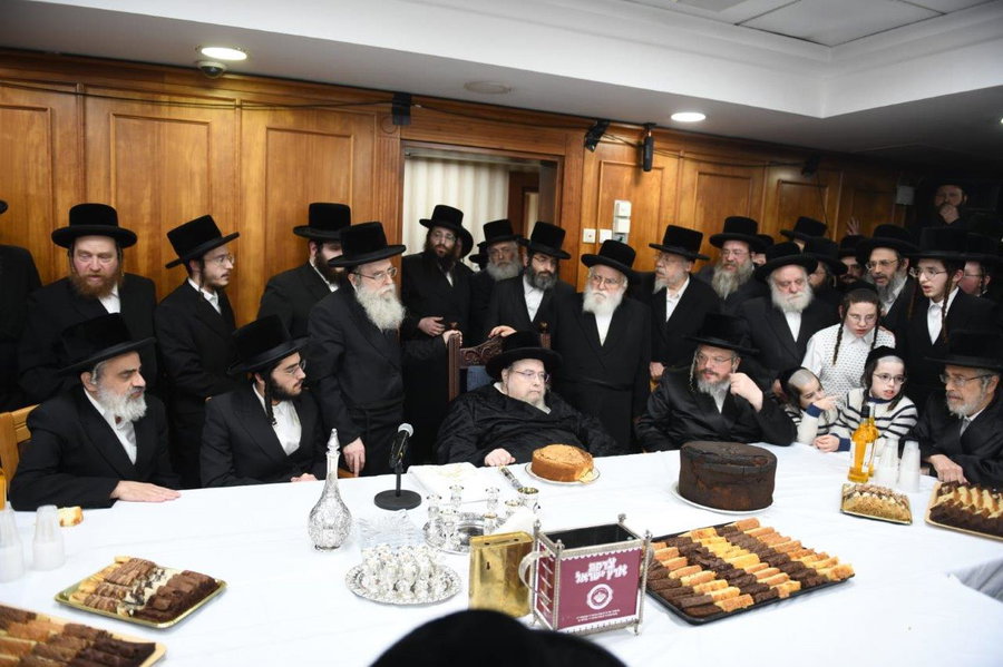 שמחת הווארט לנכדת האדמו"ר מבעלזא