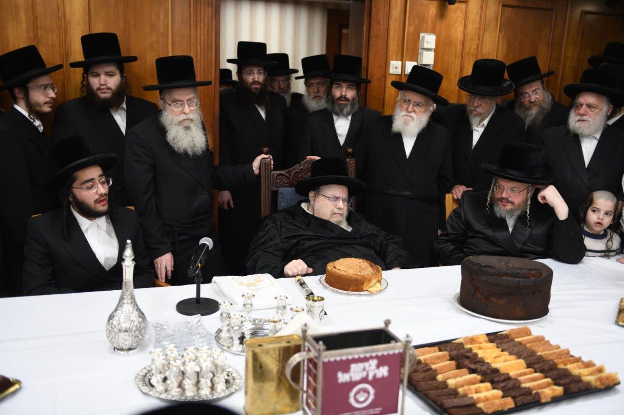 שמחת הווארט לנכדת האדמו"ר מבעלזא