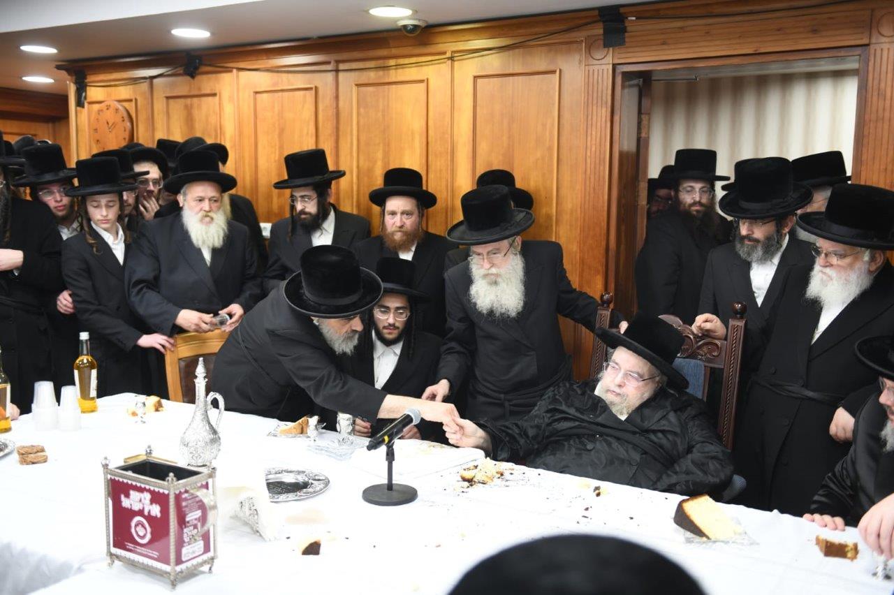 שמחת הווארט לנכדת האדמו"ר מבעלזא