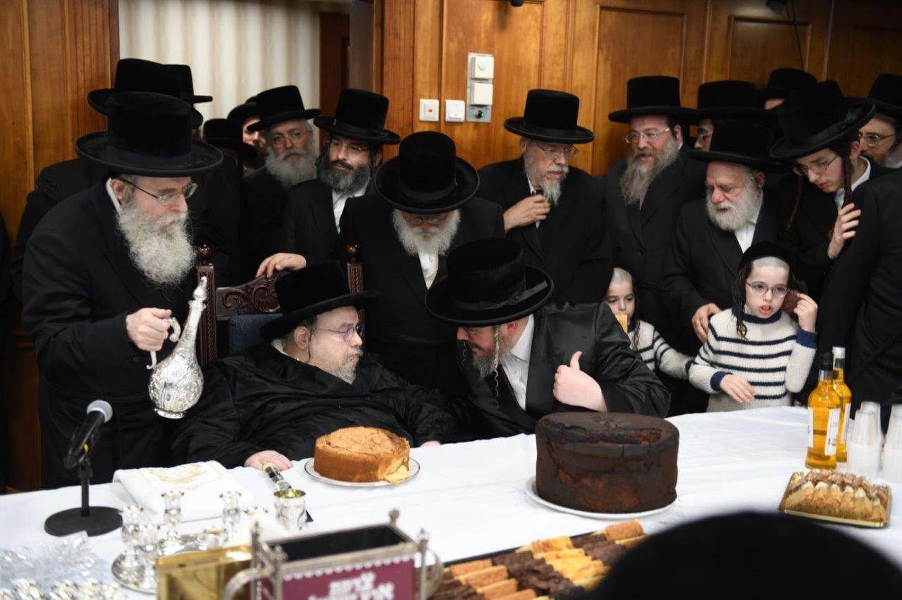 שמחת הווארט לנכדת האדמו"ר מבעלזא