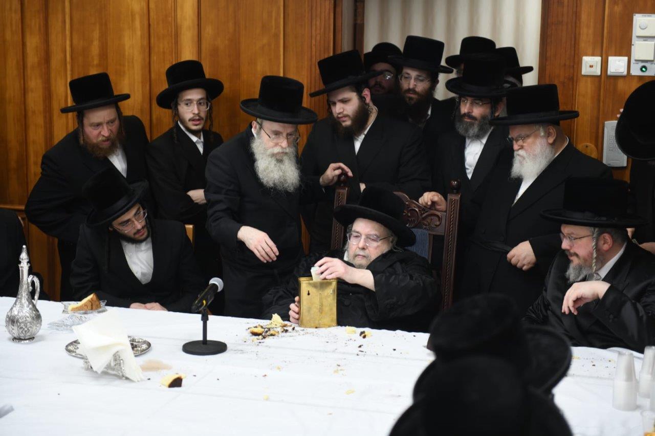 שמחת הווארט לנכדת האדמו"ר מבעלזא