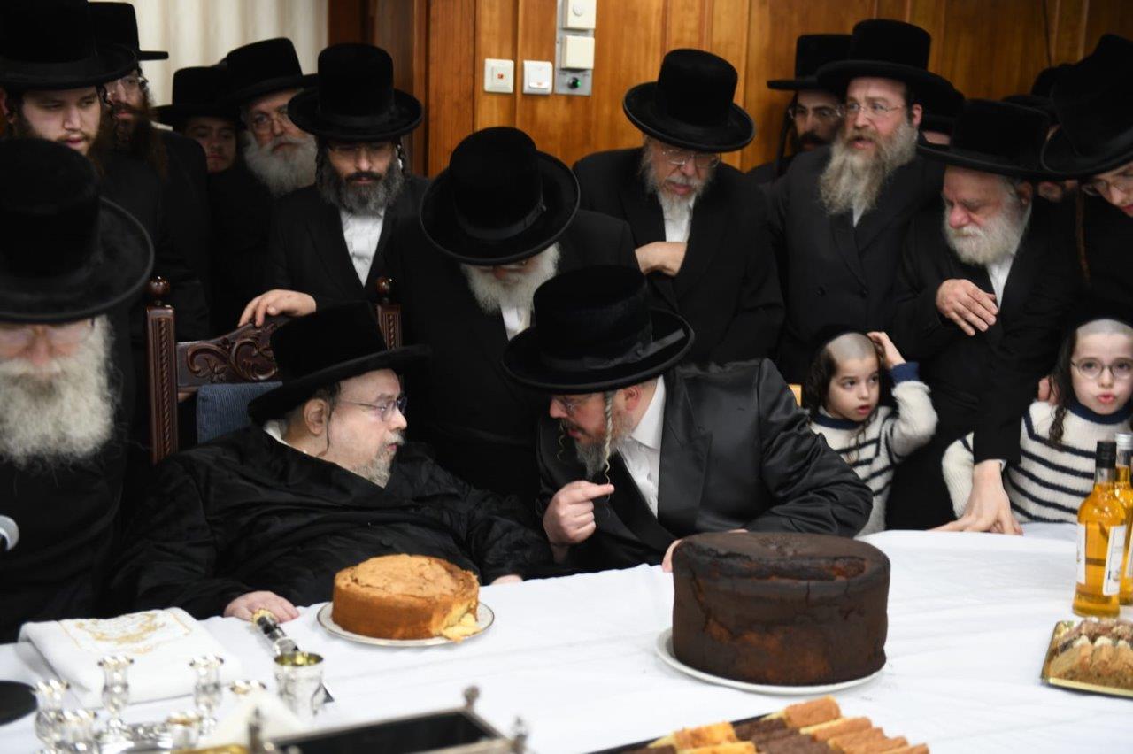 שמחת הווארט לנכדת האדמו"ר מבעלזא