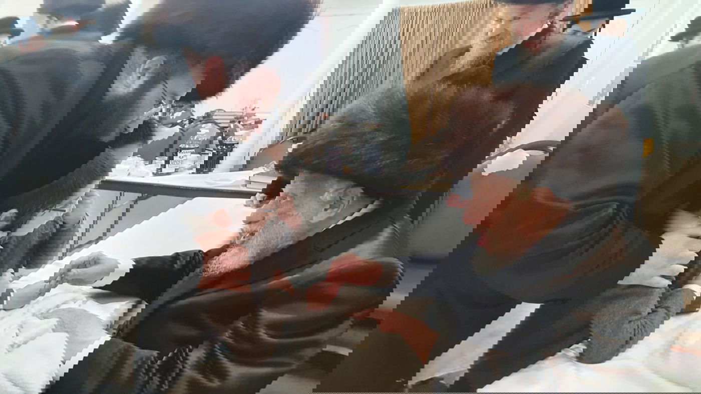 האדמו"ר מקופיטשניץ בשב"ק בלייקווד