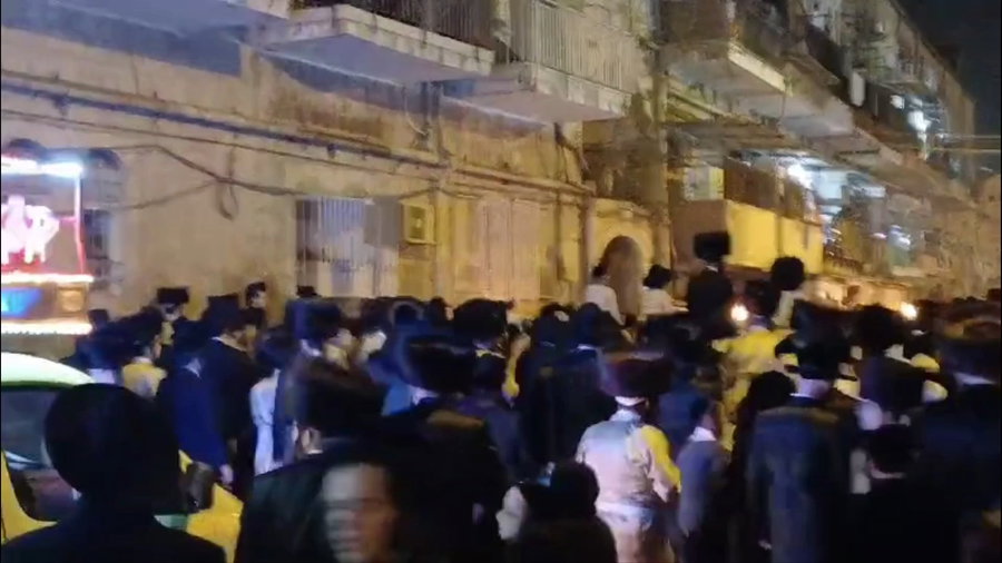 מעמד לכבוד האסיר יהושע דדון לקראת כניסתו לכלא 