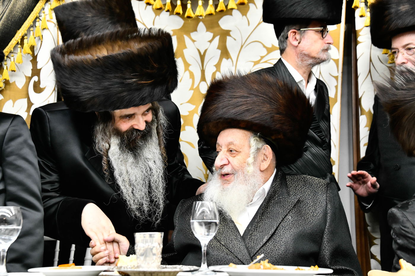 שמחת הבר מצווה לבן זקוניו של האדמו"ר מקודינוב 