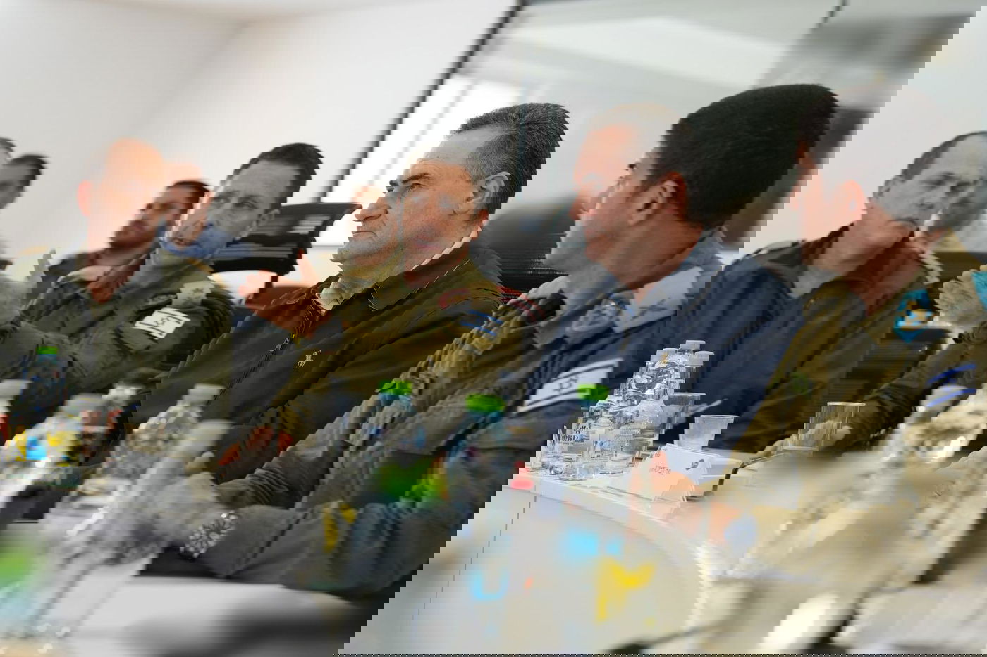 שר הביטחון ישראל כ"ץ בפיקוד מרכז