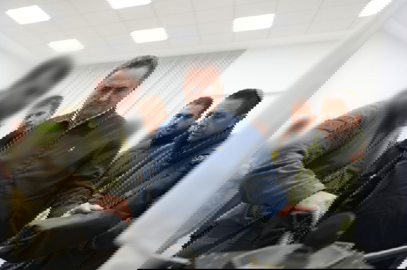 שר הביטחון ישראל כ"ץ בפיקוד מרכז