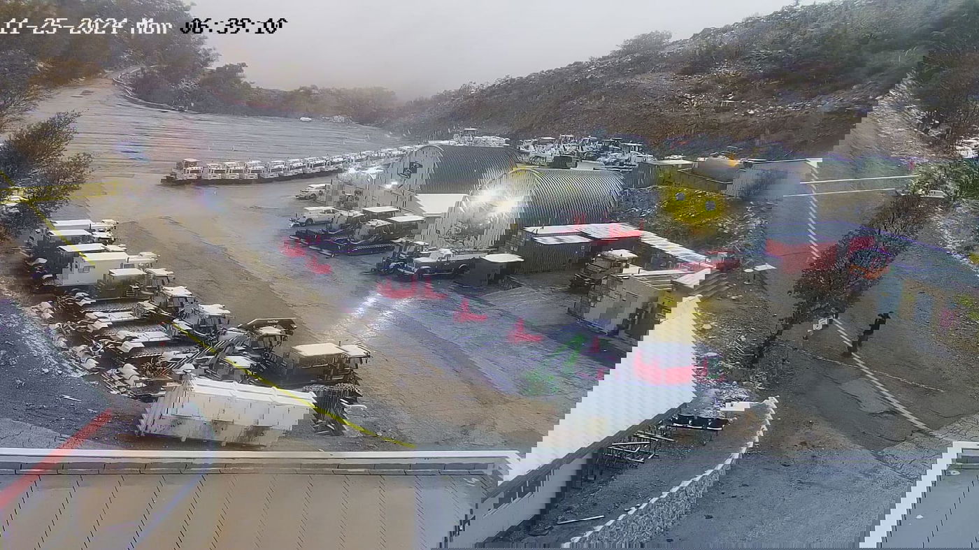 שלג ראשון בחרמון