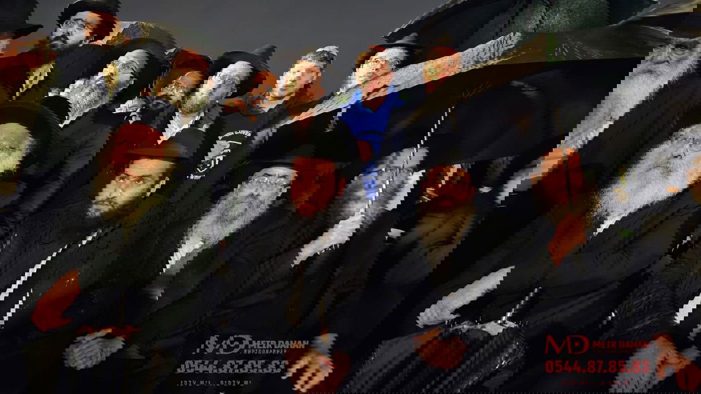 מסע הלווית הקדוש הרב צבי קוגן הי"ד