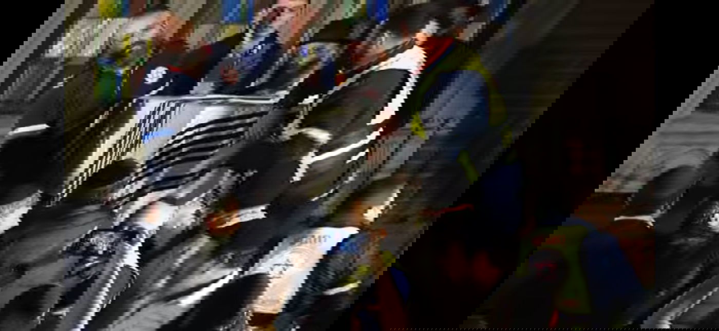 מסע הלווית הקדוש הרב צבי קוגן הי"ד