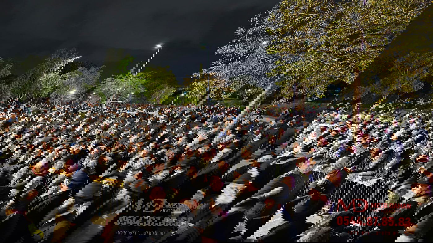 מסע הלווית הקדוש הרב צבי קוגן הי"ד