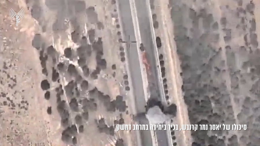 סיכולו של יאסר נמר קרנבש, בכיר ביחידה במרחב דמשק