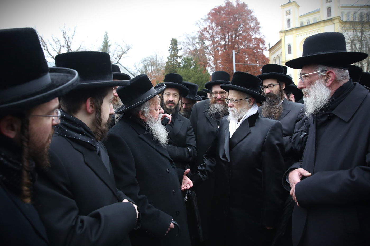 האדמו"ר מסערט ויז'ניץ במארינבארד 