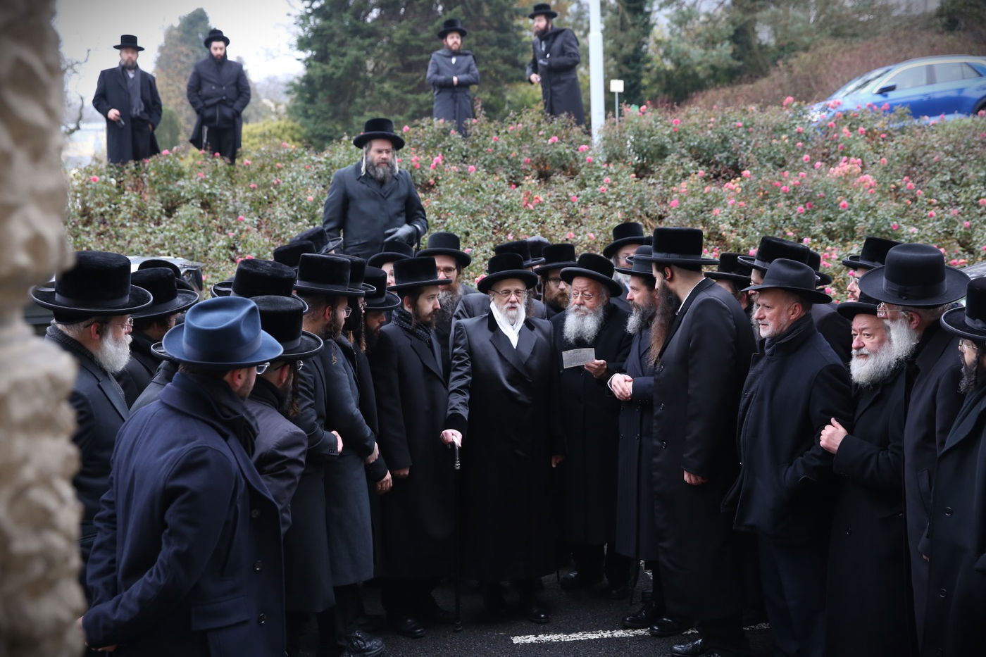 האדמו"ר מסערט ויז'ניץ במארינבארד 