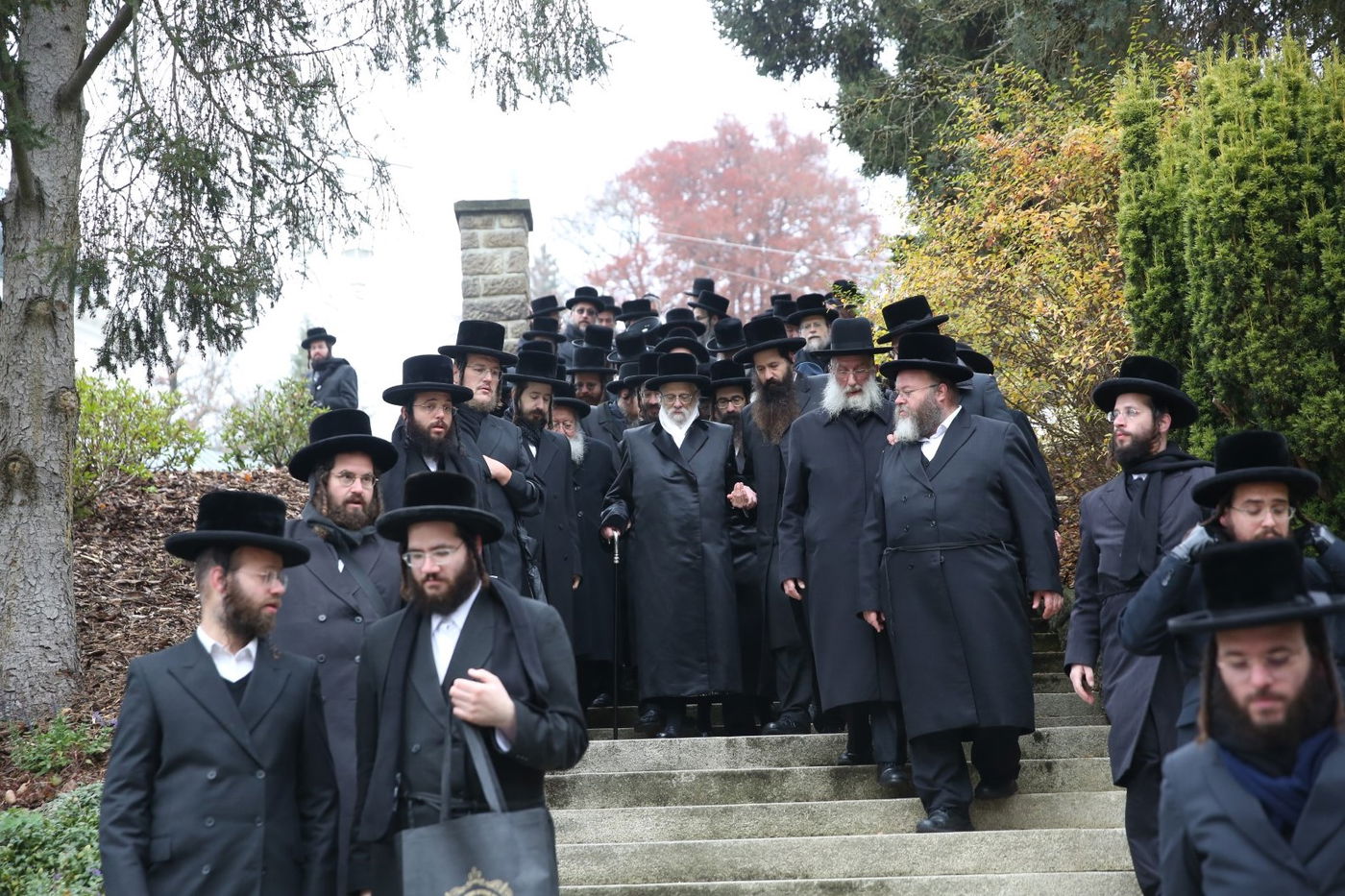 האדמו"ר מסערט ויז'ניץ במארינבארד 