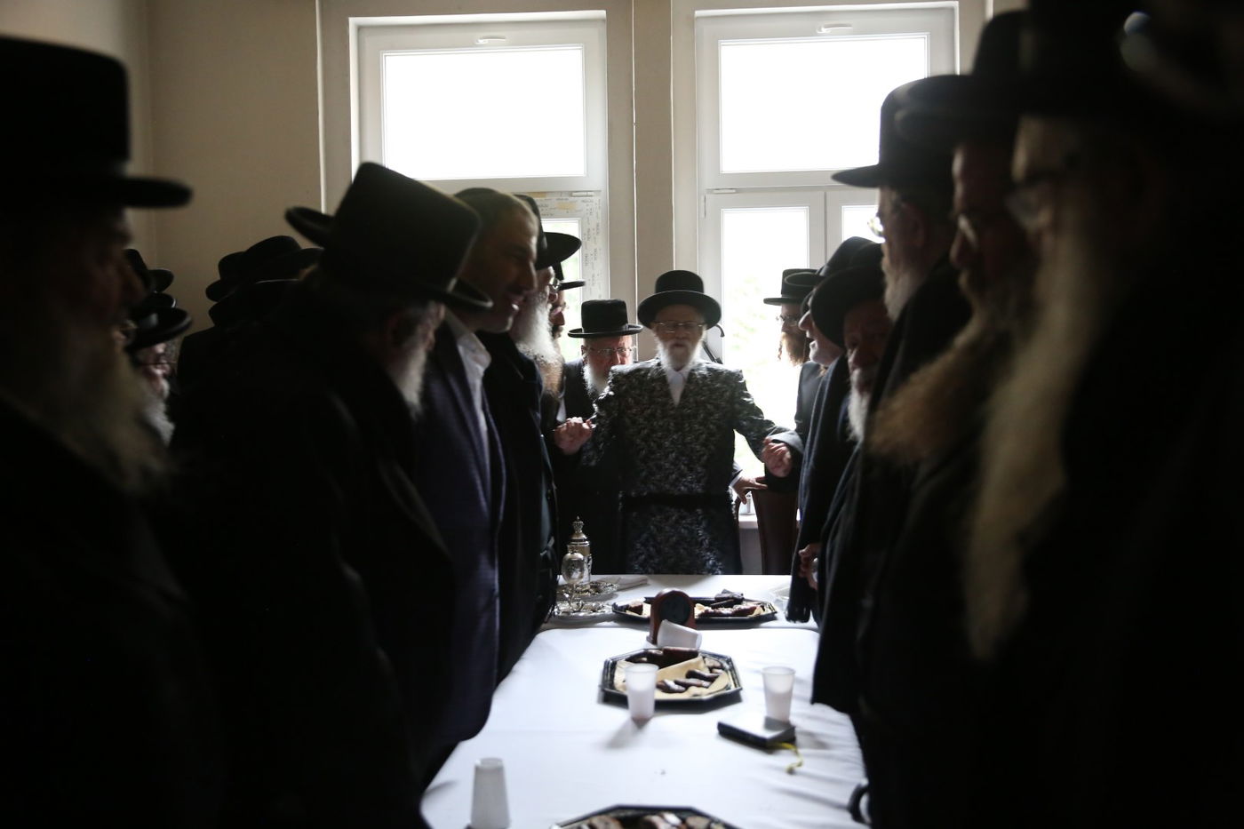 האדמו"ר מסערט ויז'ניץ במארינבארד 