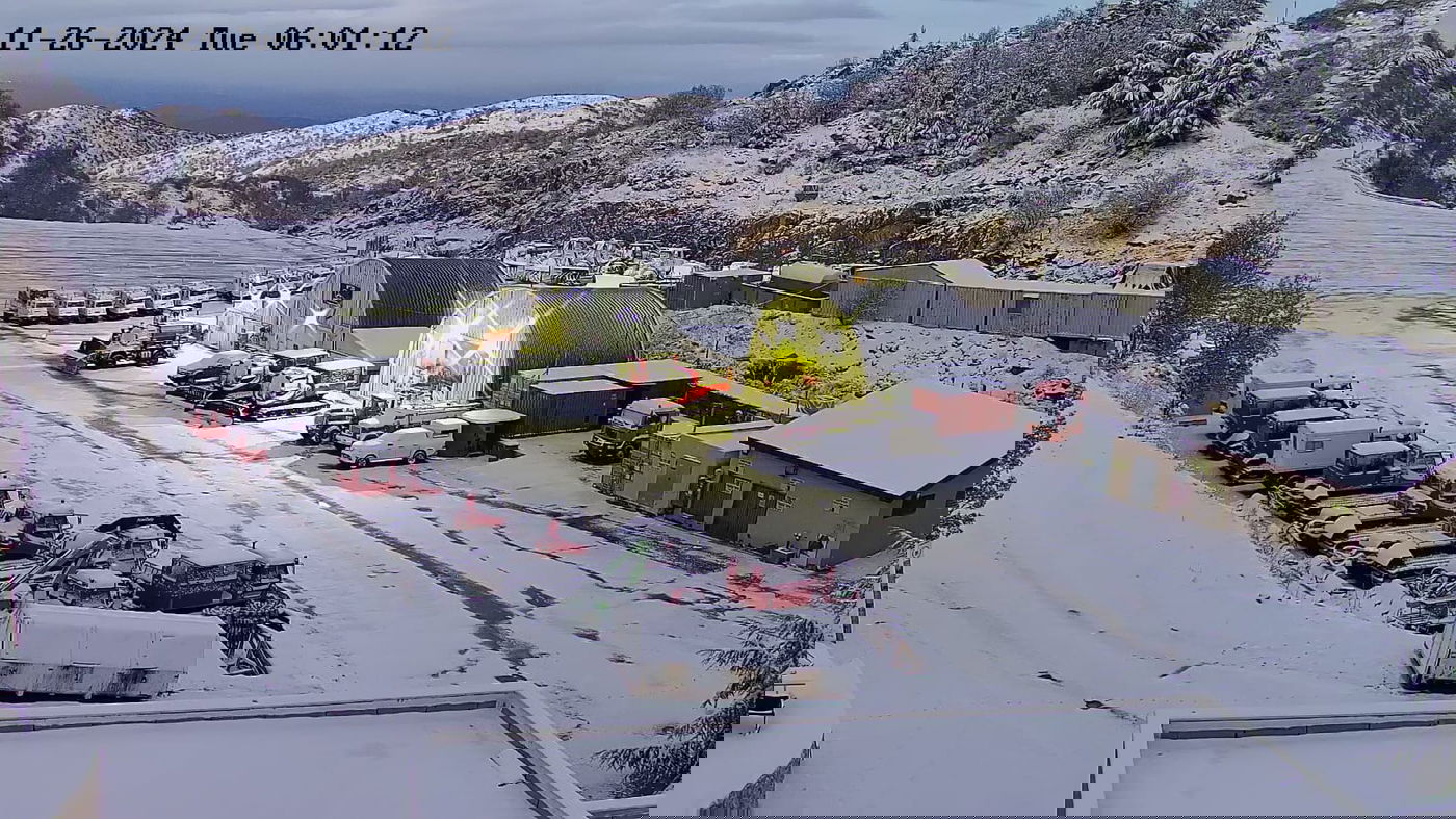 שלג ראשון בחרמון