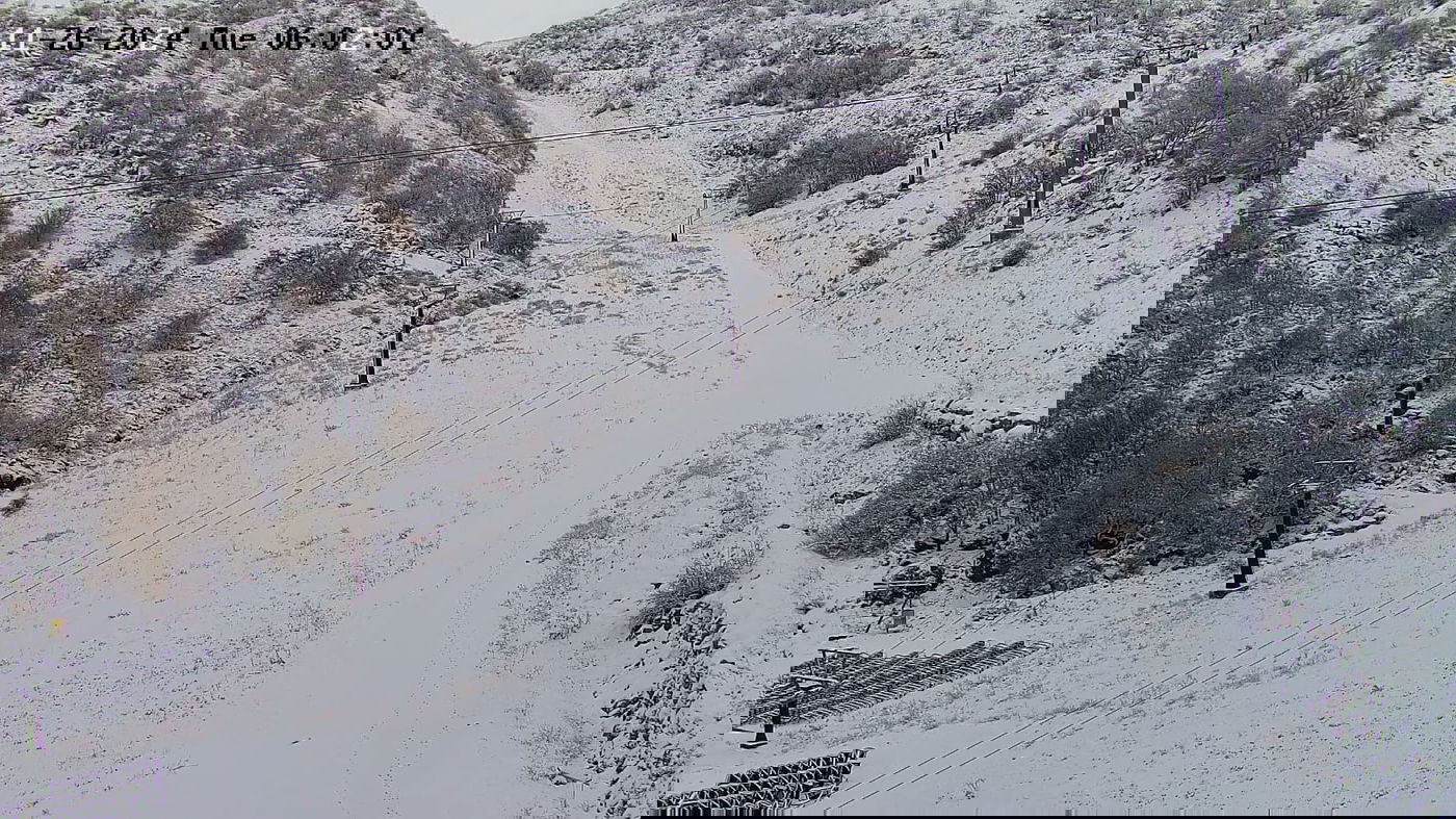 שלג ראשון בחרמון