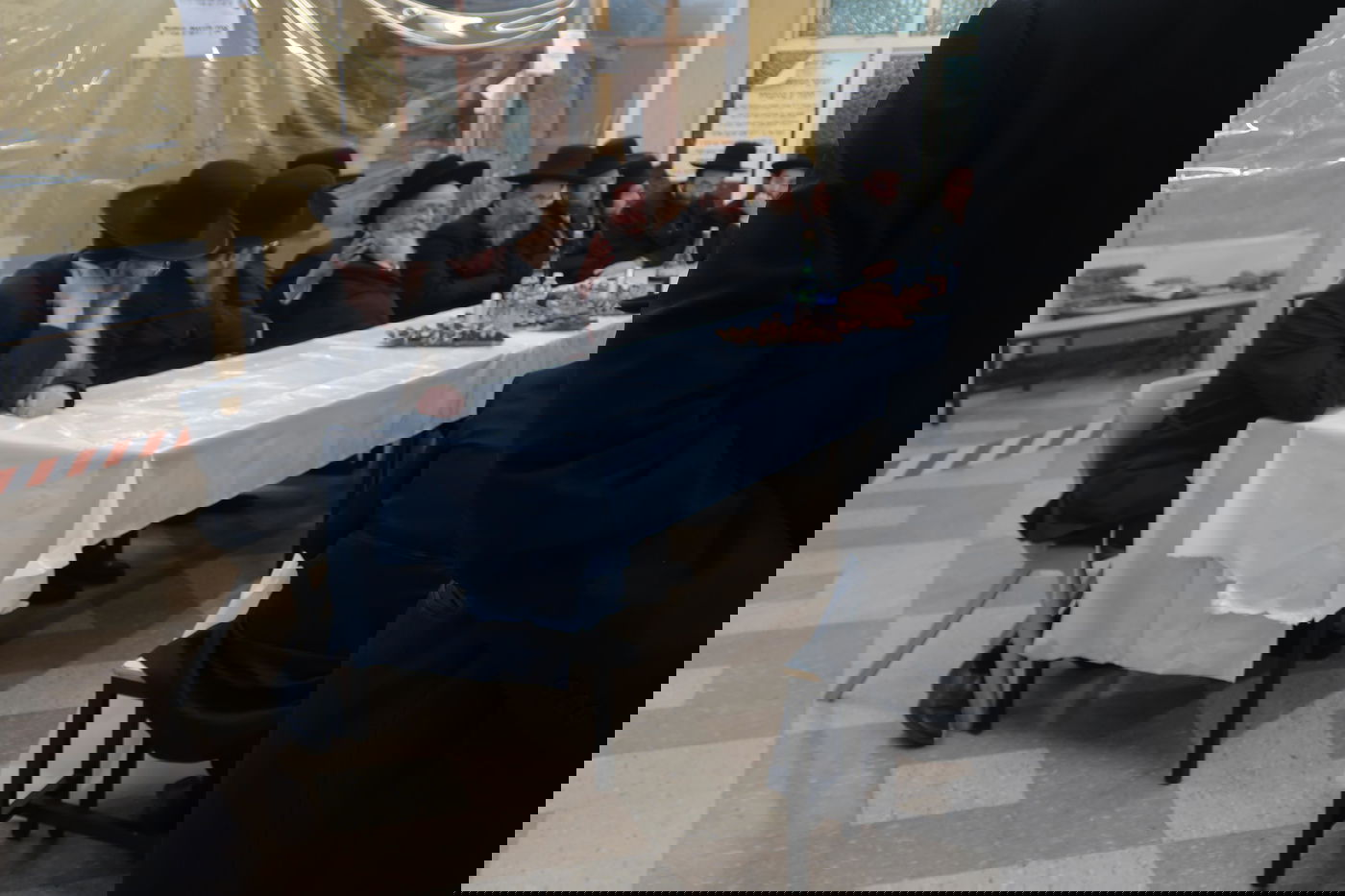 הגה"ח ר' יצחק דוד אלתר בביקור חיזוק בלונדון