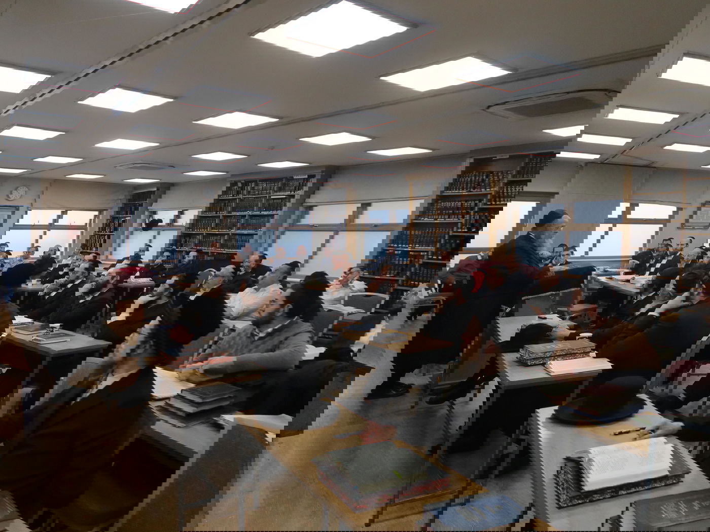 הגה"ח ר' יצחק דוד אלתר בביקור חיזוק בלונדון