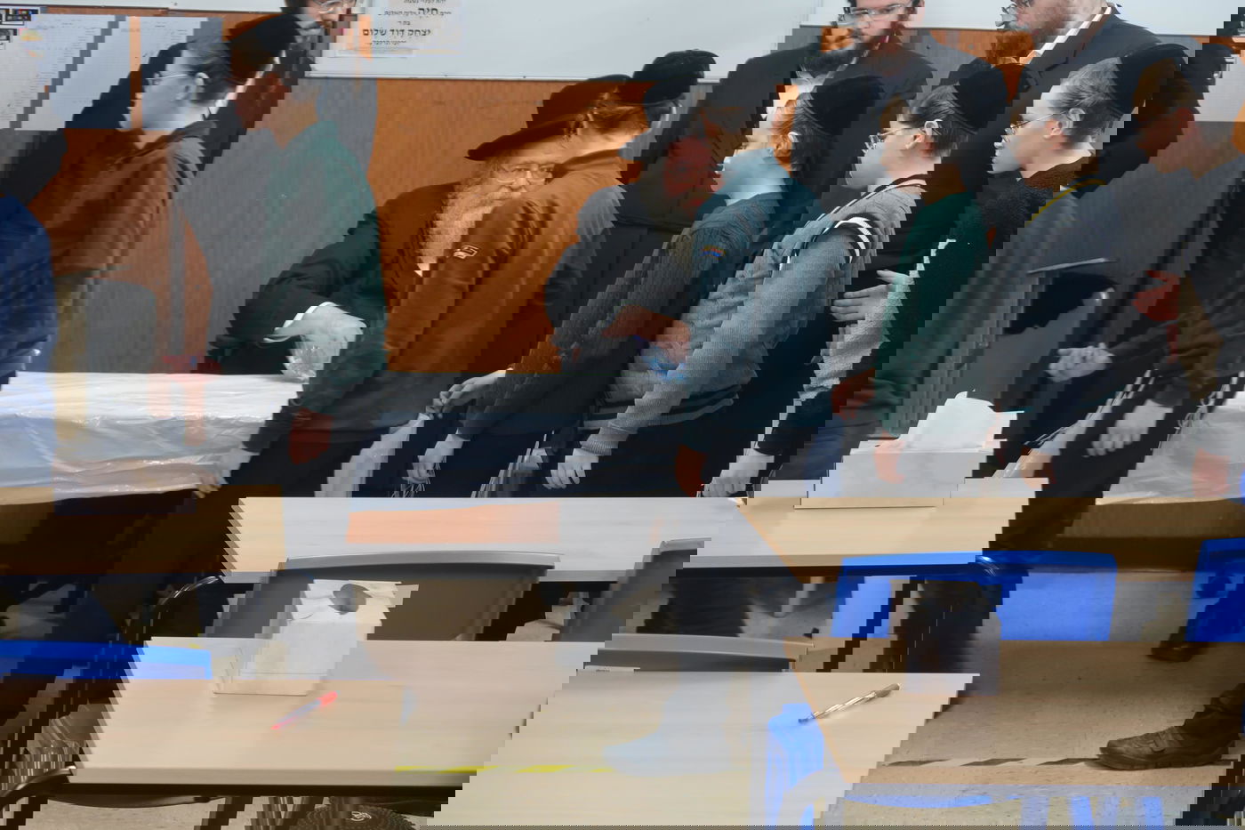 הגה"ח ר' יצחק דוד אלתר בביקור חיזוק בלונדון