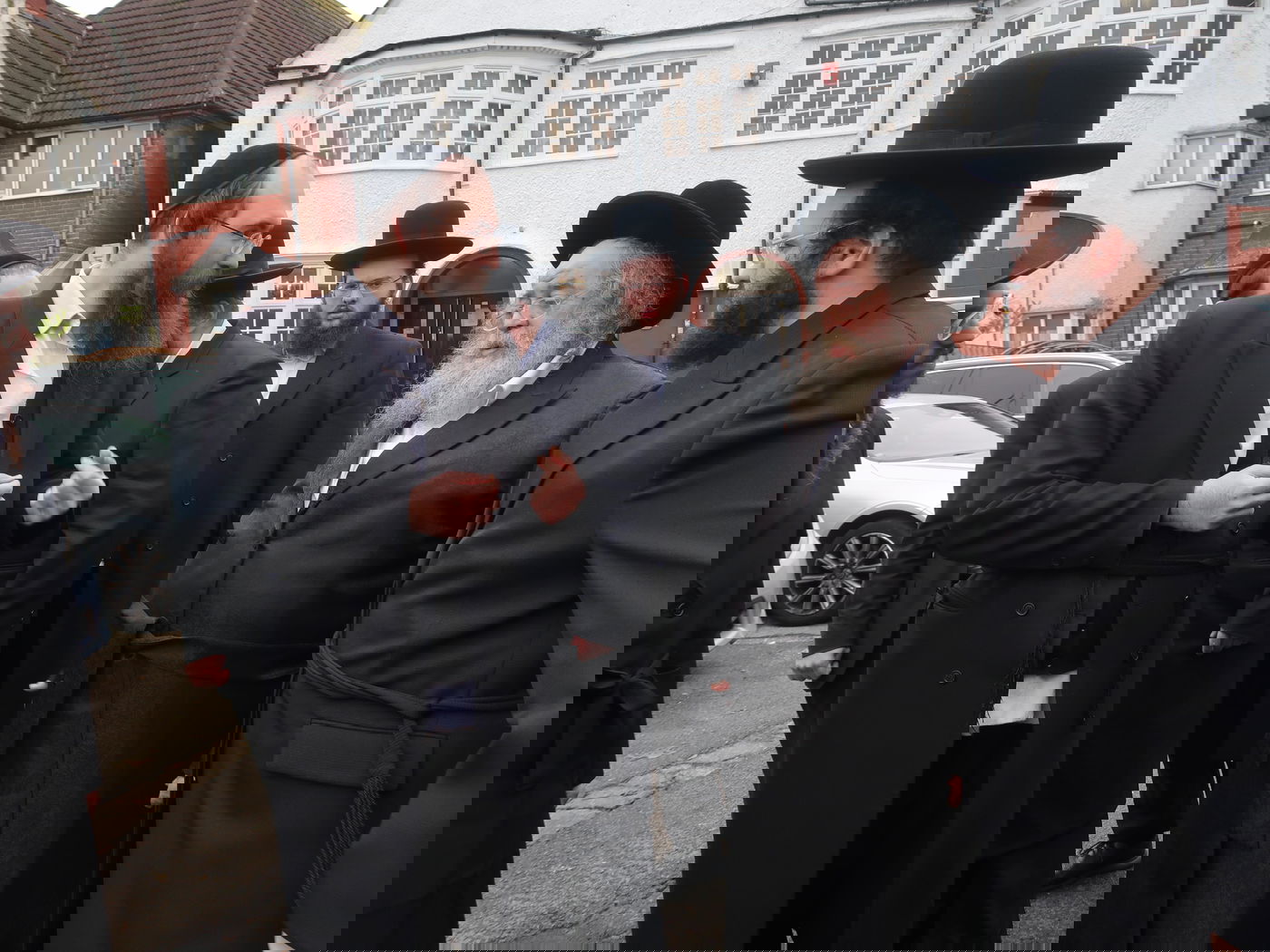 הגה"ח ר' יצחק דוד אלתר בביקור חיזוק בלונדון