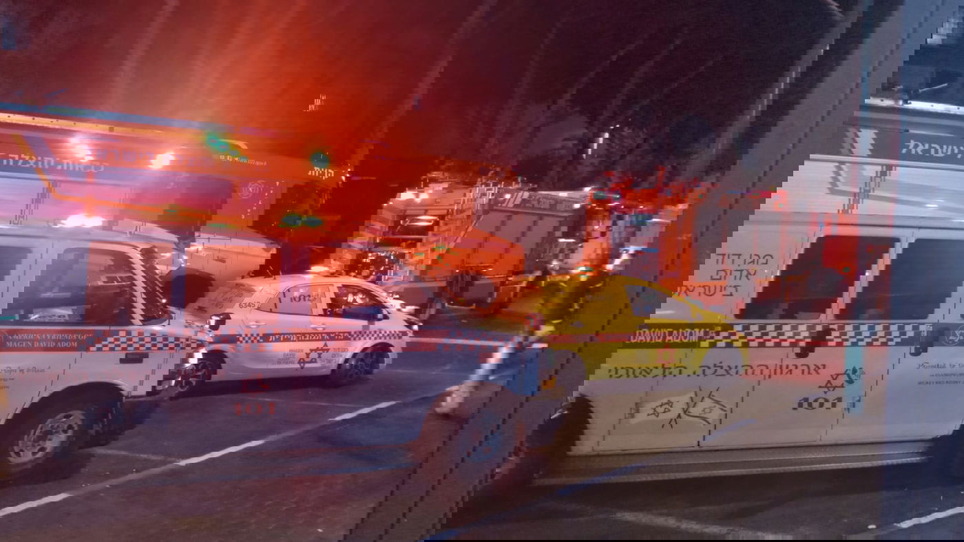 זירת השריפה