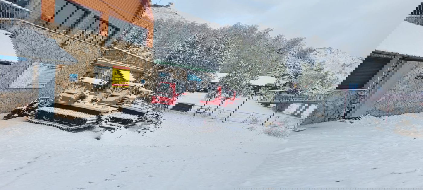 השלג הראשון בחרמון