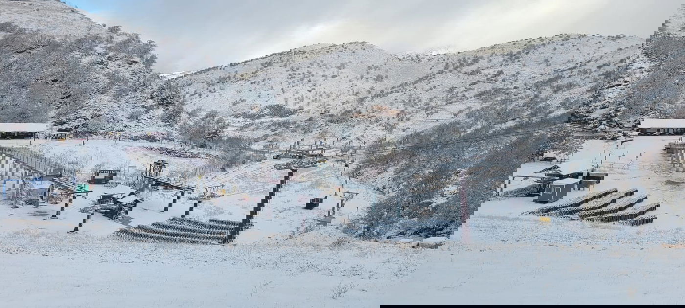 השלג הראשון בחרמון