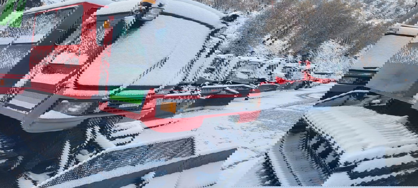 השלג הראשון בחרמון