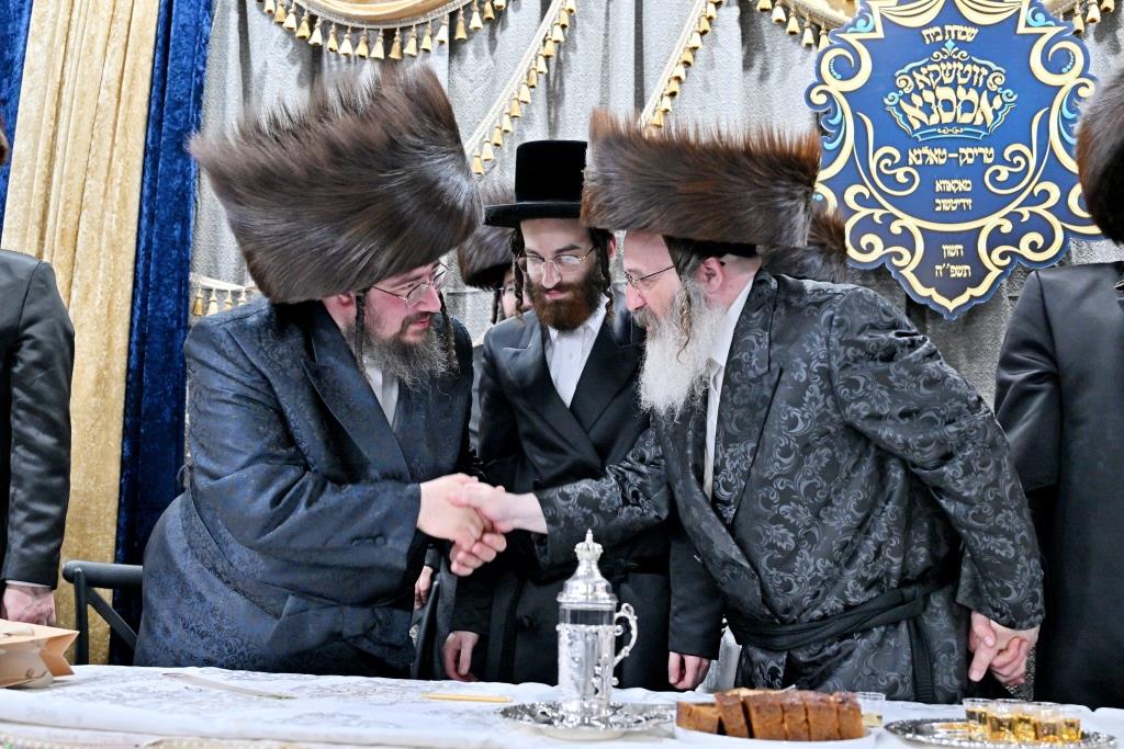 שמחת אירוסי בן האדמו"ר מזוטשקא אמסנא