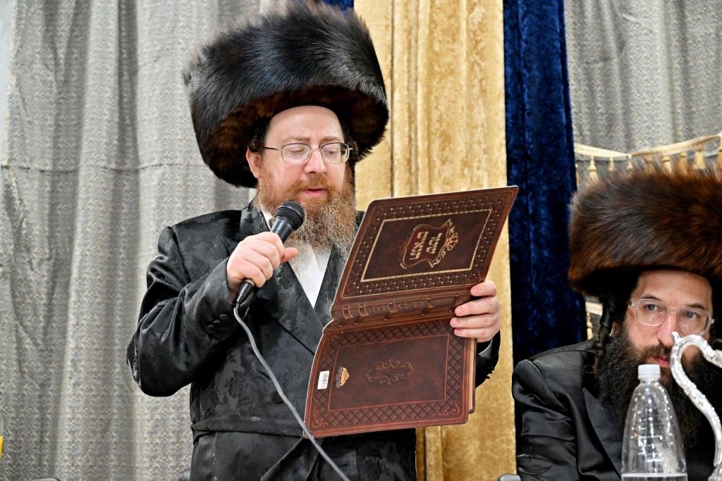 שמחת אירוסי בן האדמו"ר מזוטשקא אמסנא