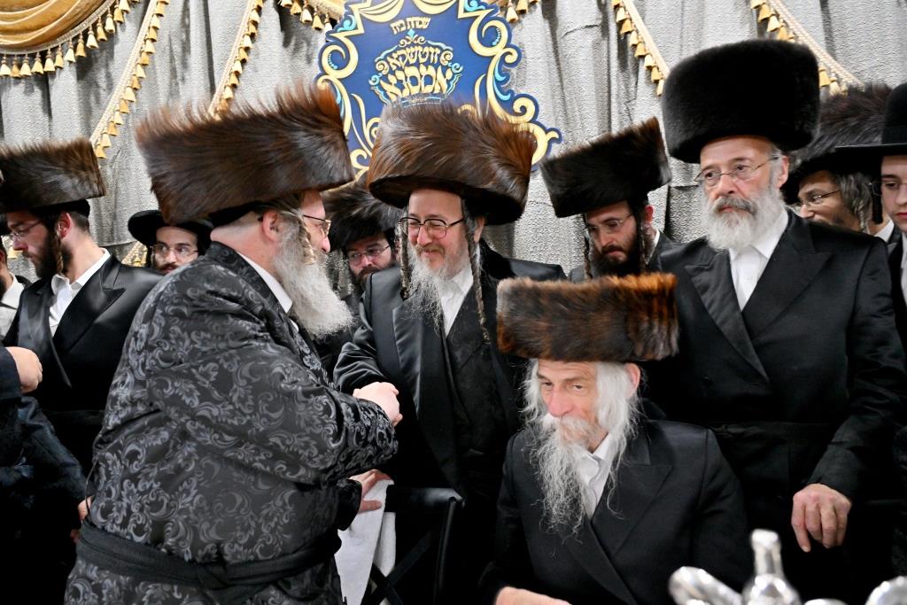 שמחת אירוסי בן האדמו"ר מזוטשקא אמסנא