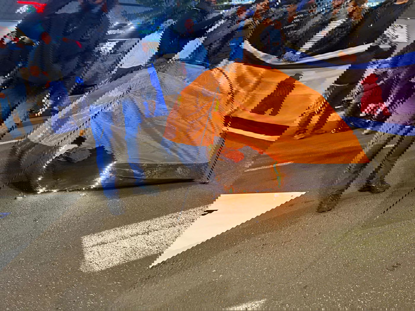 אנשי הצפון במחאה