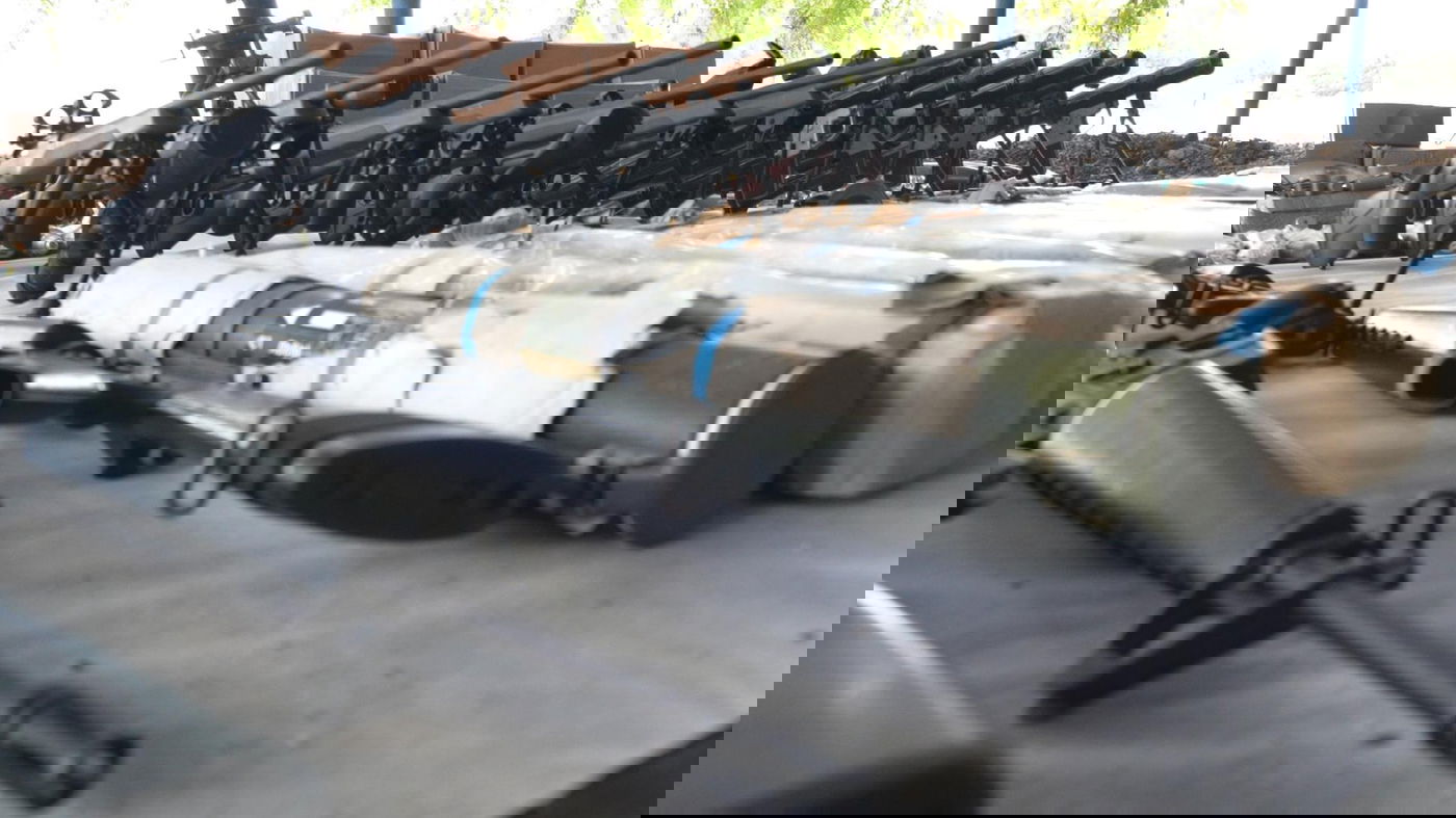 תיעוד האמל"ח האיראני שנתפס