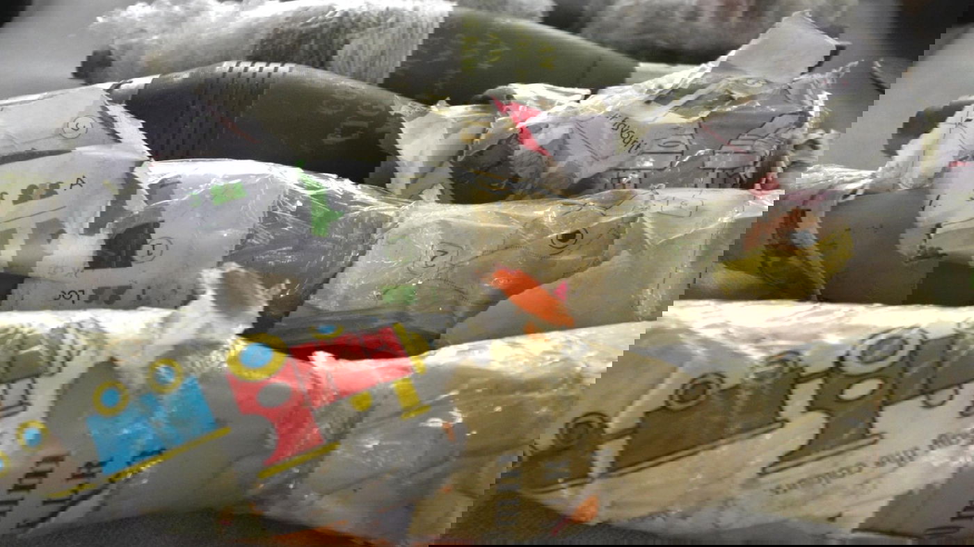 תיעוד האמל"ח האיראני שנתפס