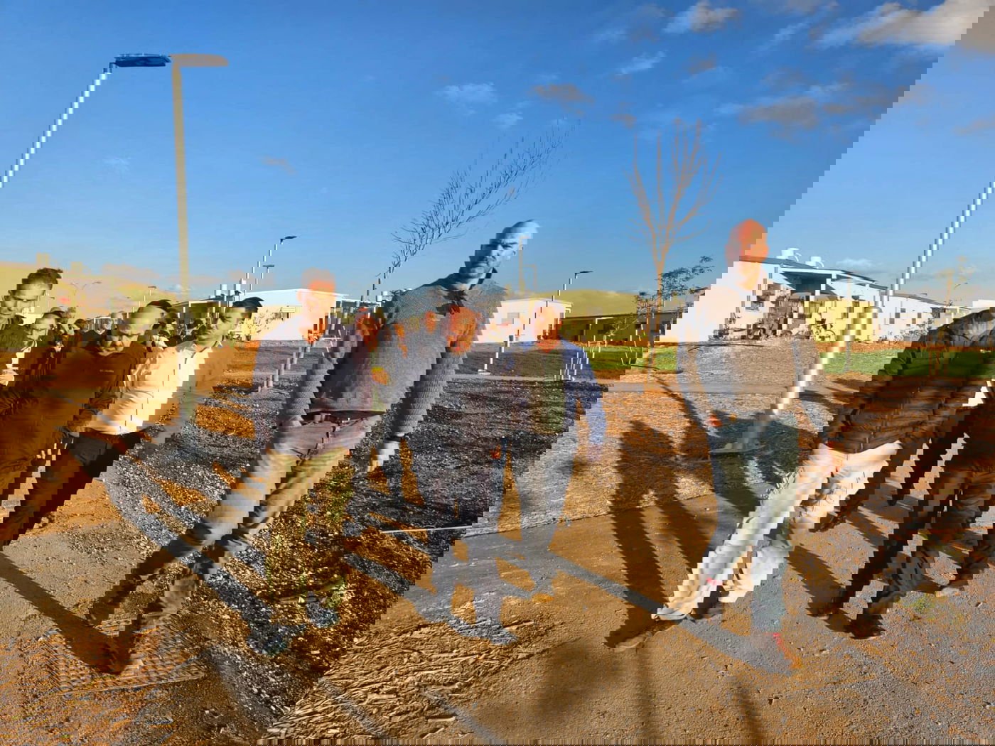 השר מרגי בסיור בקיבוצים