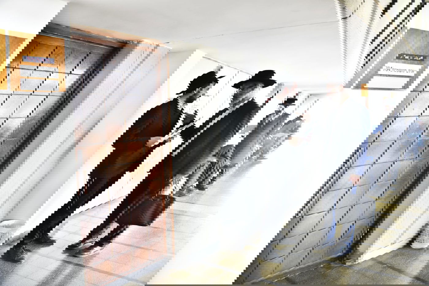 חרדים בבית משפט השלום בתל אביב