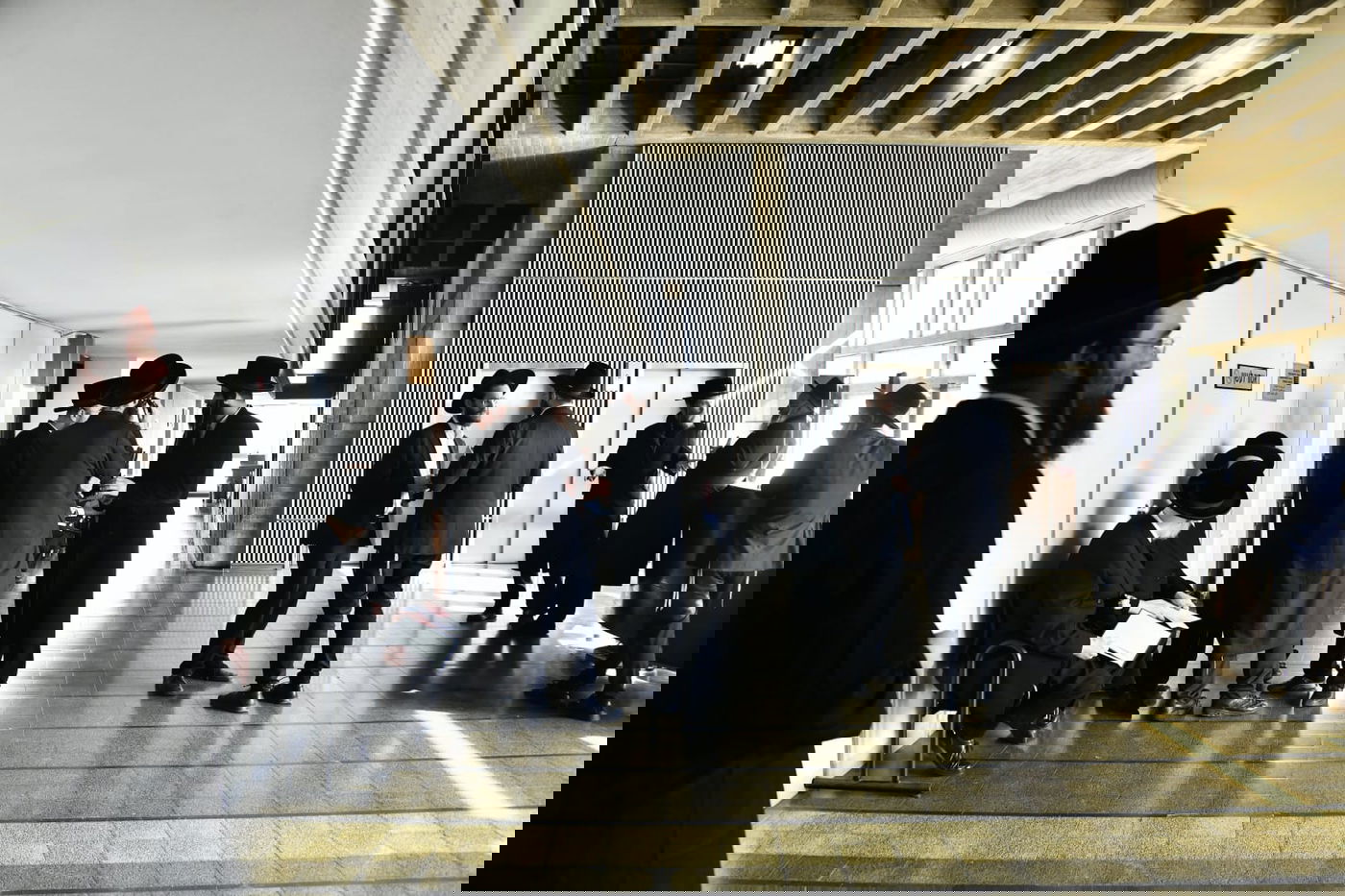 חרדים בבית משפט השלום בתל אביב