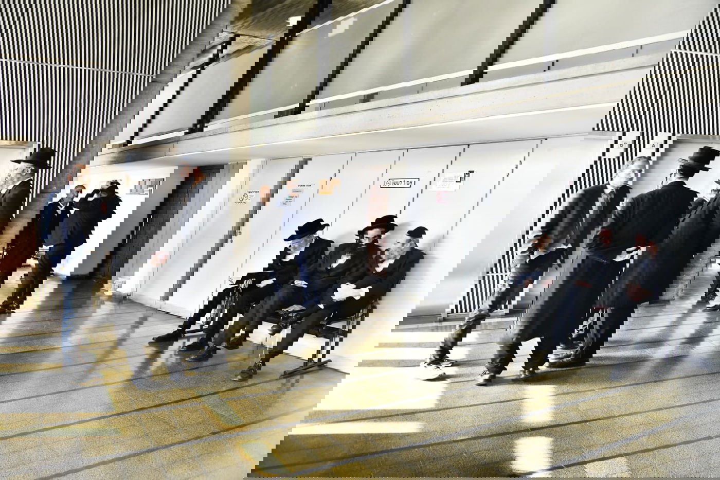 חרדים בבית משפט השלום בתל אביב