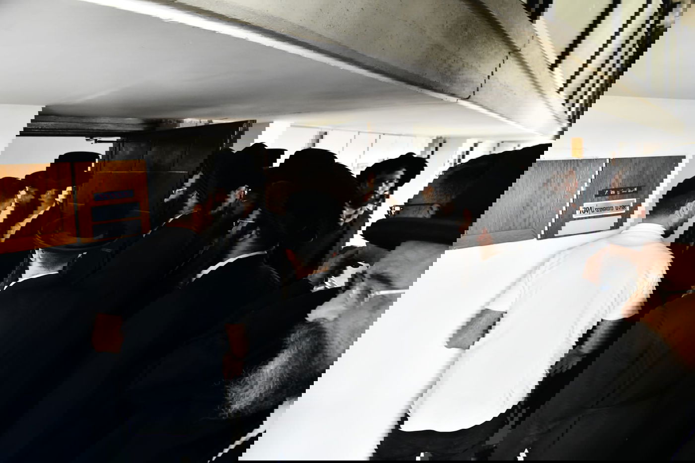 חרדים בבית משפט השלום בתל אביב