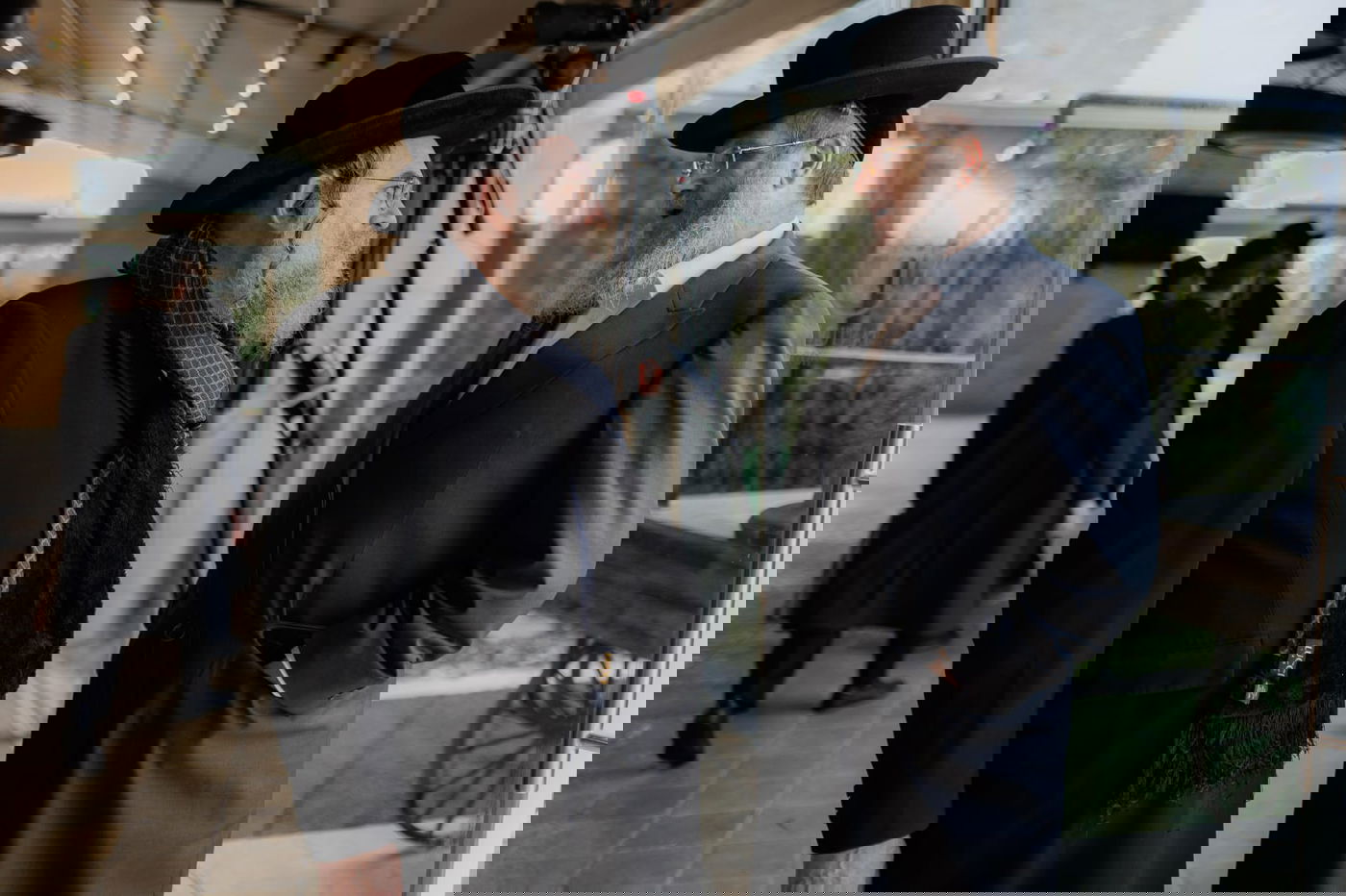 הגאון רבי שאול אלתר ב'קבר רחל'