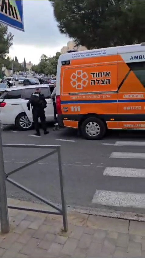 הזירה בירושלים לפני זמן קצר